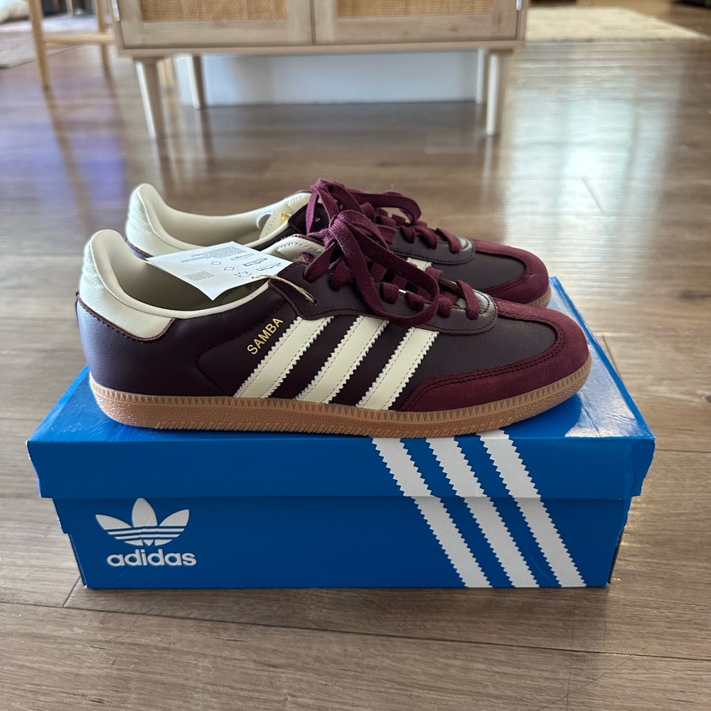 Women’s Adidas Samba OG Maroon